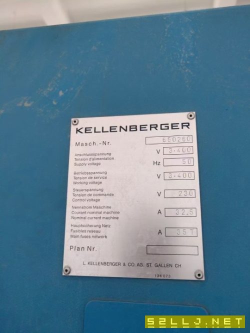 德國克林貝格kellenberger原裝1米數控萬能內外圓磨床