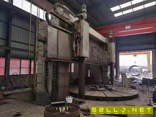 青島永基6.3米原裝數(shù)控立車在位