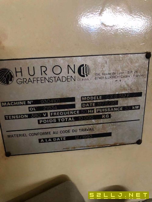 出售英國數控床身銑