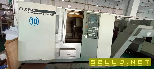 三臺(tái)DMG數(shù)控車ctx310有一臺(tái)帶動(dòng)力頭