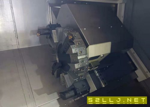 兩臺沈陽希斯T2-500斜軌數控車
