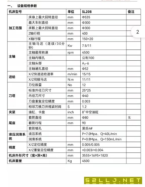出售：臺灣鼎峰SL208，現貨兩臺，發(fā)那科系統(tǒng)，8寸中空液壓卡盤，10工位刀塔.
