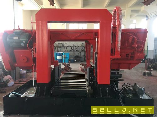 新機上海佩璽GD4280臥式金屬帶鋸床