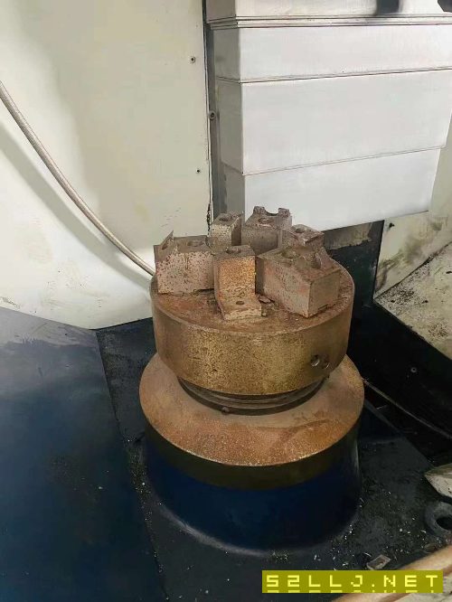 臺灣榮田VL-46A數控立車在位出售，加工直徑560mm，加工高度450mm12工位刀塔.