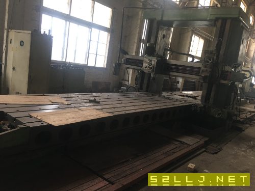 出售2X10米捷克龍門刨銑