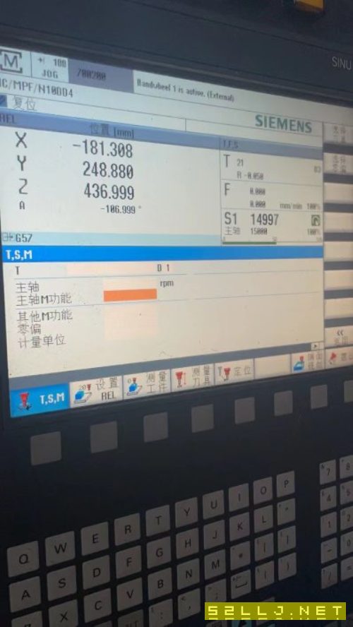打包出售17年哈挺710兩臺510一臺，BT30主軸，西門子系統。
