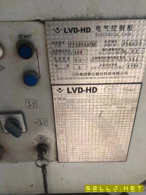 黃石400噸6米數控折彎機需要的聯系在位出售