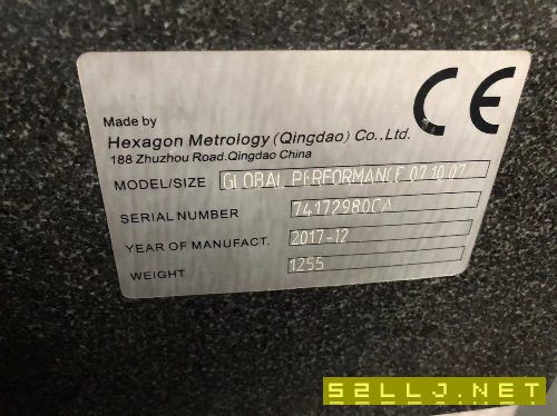 閑置一臺海克斯康三坐標x700-y1000-z700，要的拿.