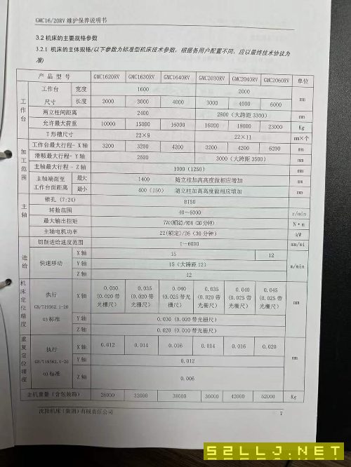 出售：沈陽9.9成新4米數(shù)控龍門