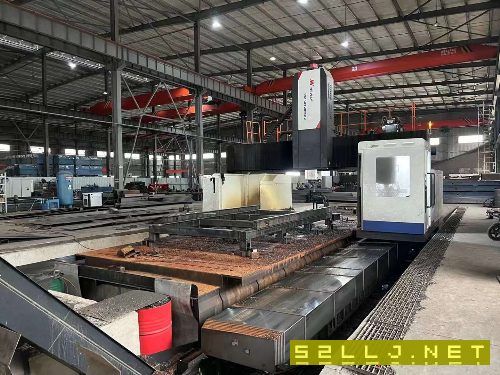 出售：紐威30120龍門加工中心，工作臺(tái)3.814米