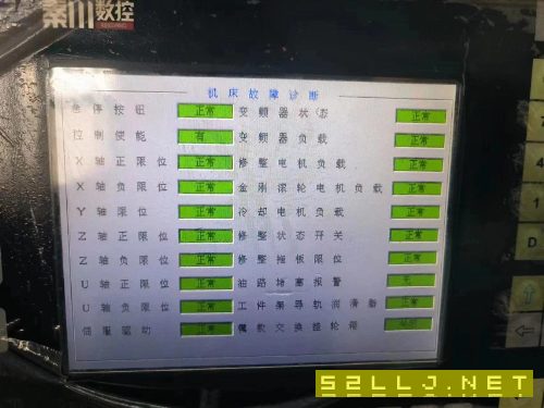 秦川YK7236A數控蝸桿砂輪磨齒機，幾乎未用。