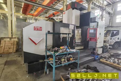 喬峰2217龍門加工中心，發那科系統，線軌機，帶.
