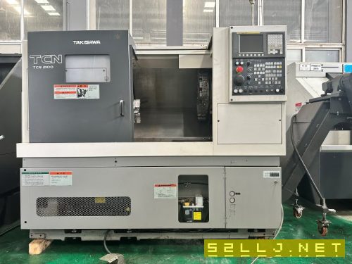 2021年日本原裝瀧澤2100L6數控斜軌車床