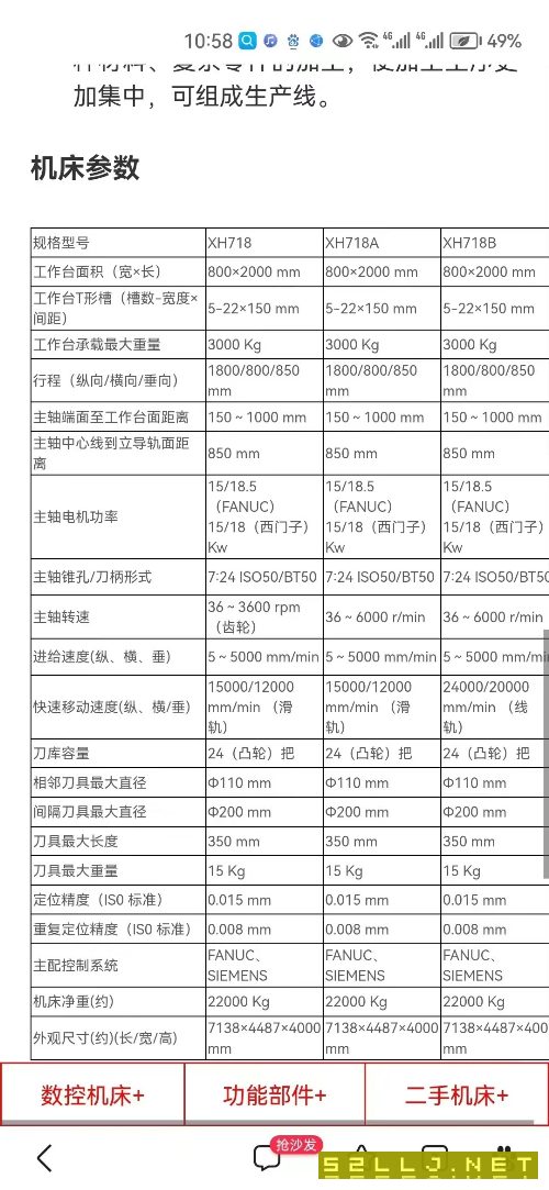 客戶抵賬一臺2013年長征718設備長期閑置未用。工作臺2.