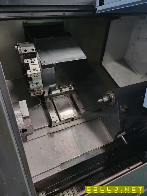斗山PUMA-2450精品斗山數控車床，二軸硬軌、10寸卡盤.
