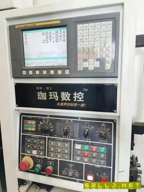 臺灣伽瑪1200加工中心系統:發那科MD系統a法驅動