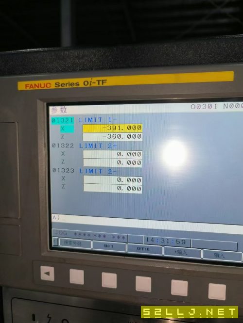 廣東豪特曼8寸數(shù)控斜軌車床一臺，8寸卡盤，12工位伺服.