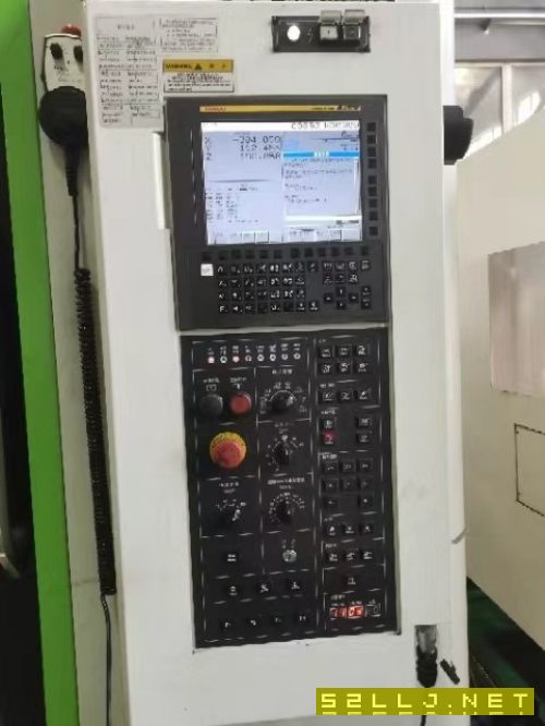 南通國盛855重型加工中心，三軸滾柱線規，發那科mfplu.