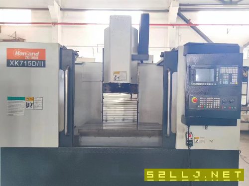 低價出售漢川XK715D數(shù)控銑一臺、西門子系統(tǒng)，BT50主軸.