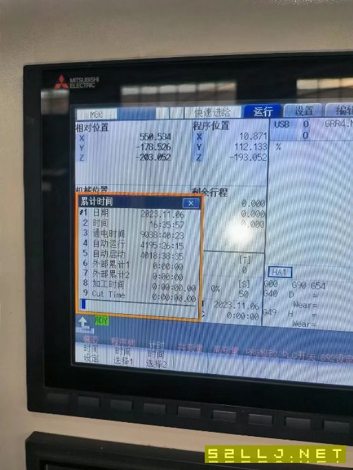 2020年鑫臺(tái)工1160數(shù)控銑，三菱m80系統(tǒng)，三線滾柱導(dǎo)軌.