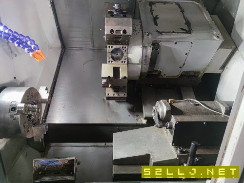 高配日本津上M08D-‖車銑復合，帶2個動力頭、帶油冷機.