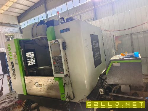 出售:國盛1165s重型加工中心，兩線一硬，BT50主軸24支刀庫，主軸油冷機，鏈.