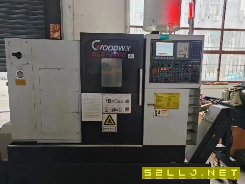 出售:程泰GLS-2000斜軌車床、發那科TF系統，高配@驅動、8寸臺灣卡盤、12工.