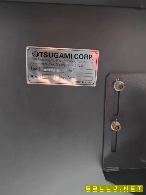 2021年津上205走心機二臺安裝未用帶送料機