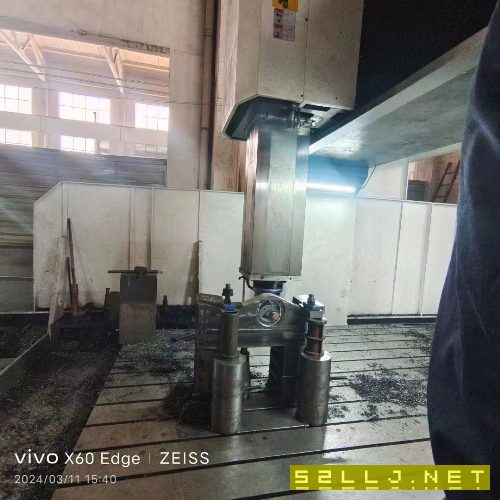出售4028南通數控龍門加工中心在位出售，2023年8月.安.
