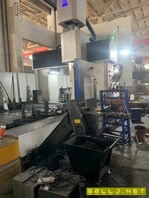 出售4028南通數(shù)控龍門加工中心在位出售，2023年8月.安.