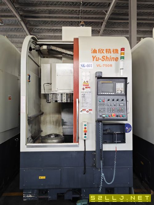同款4臺臺灣油欣750數(shù)控立車，配發(fā)那科TF系統(tǒng)，X軸帶.