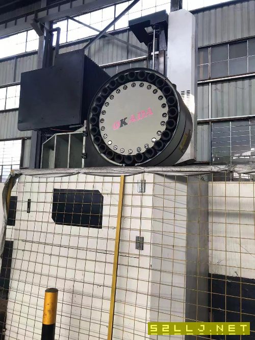 2020年12月南通永锠6025數控龍門，二線一硬，T型滑枕，發那科系統