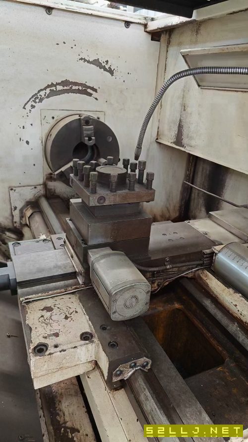 廣州6150數控車，加工長度1米，廣數系統，通電就能干.