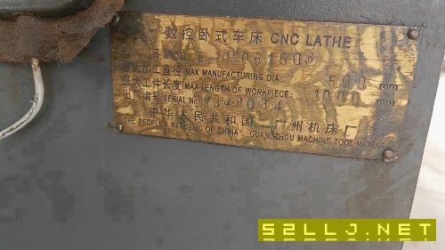 廣州6150數(shù)控車，加工長度1米，廣數(shù)系統(tǒng)，通電就能干.