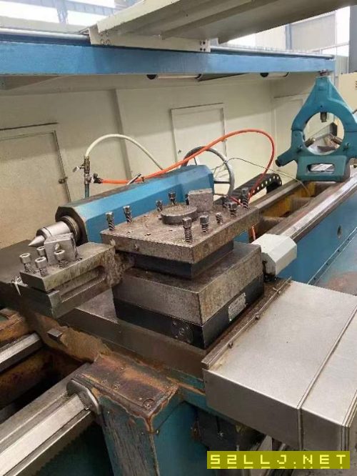 福州機床數控臥車CK6180，回轉直徑800mm，加工長度400.