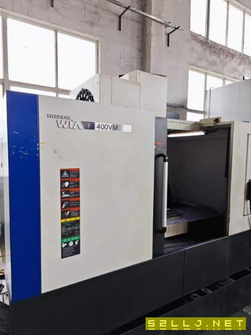 剛剛買下原裝韓國威亞F400VM重型加工中心，發那科系統.