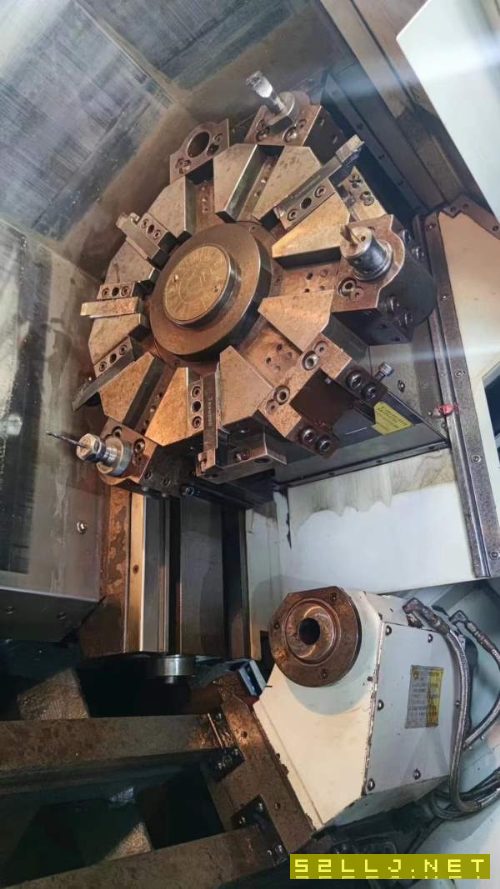 出售重型臺灣程泰GA-2000數控車床一臺、8寸卡盤可裝10.