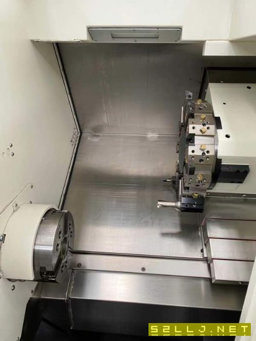 喬峰HQT08-380數(shù)控車床，2022生產(chǎn)，準新機。配備8寸卡.