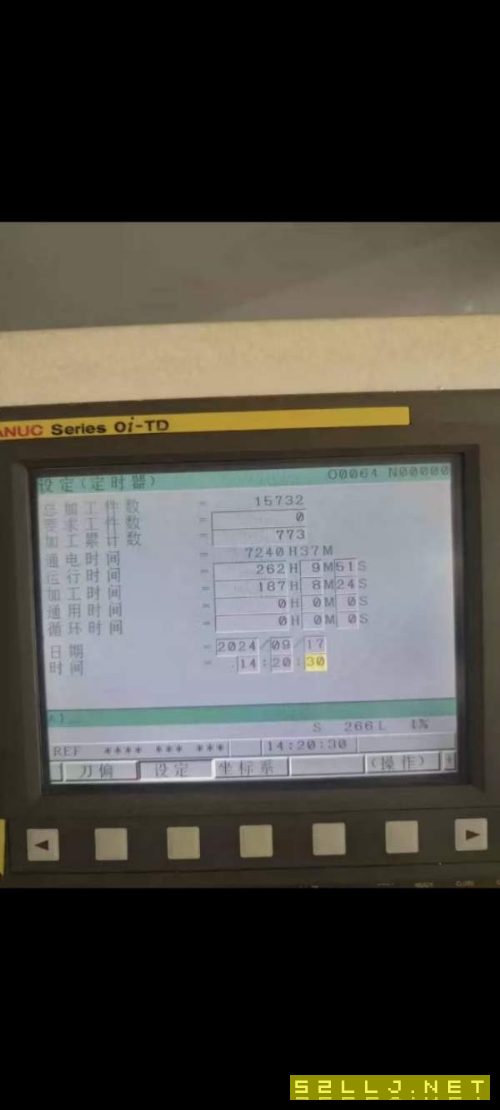 2015年麗馳，通電時間才7000多小時，精度保證一絲以內.