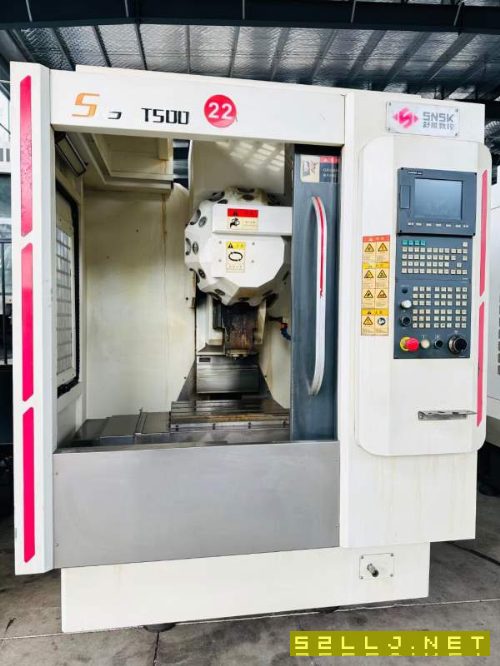 2019年后2臺精品舒能T500鉆攻中心，新代22MA全套，主.