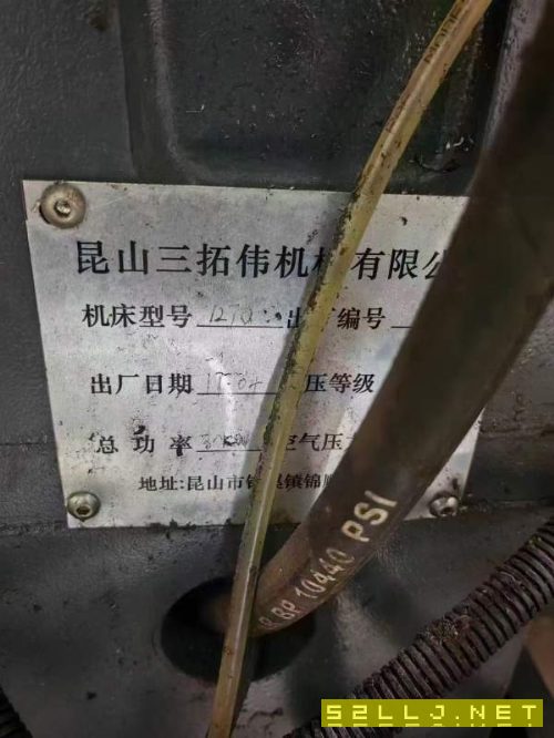 物美價廉物超所值昆山三拓偉1270數控銑三軸硬軌.導軌.