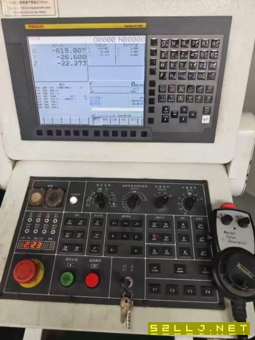 閑置少用重型龍門國盛3027數控龍門銑發那科MF系統兩線.