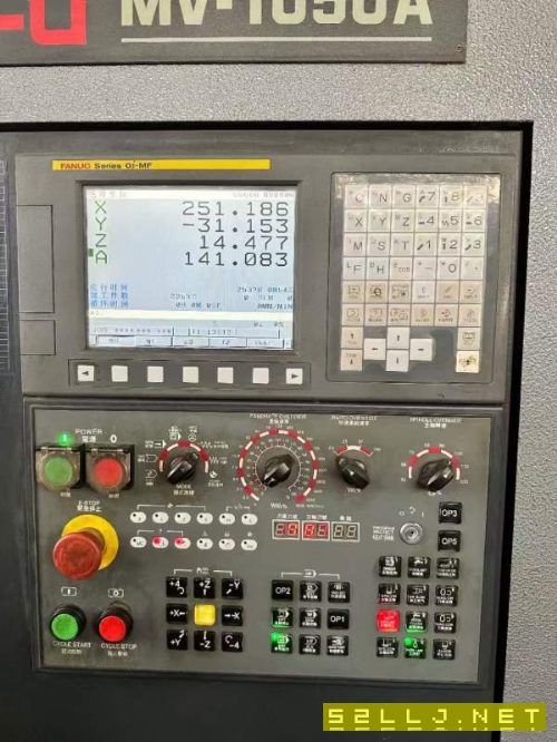 新到2019年臺灣高峰1050，三軸線規(guī)BT40刀柄，發(fā)那科MF.