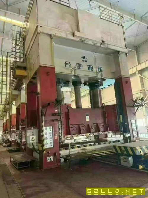 合肥鍛壓2000噸滑塊行程:1500mm開口高度:2050mm工作臺.