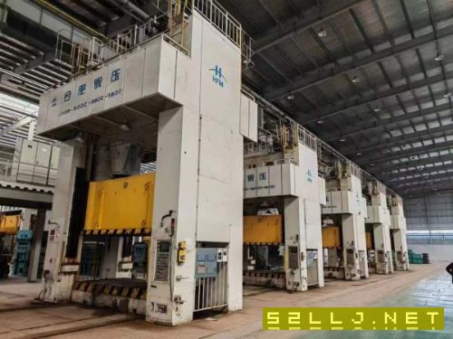 長(zhǎng)沙工廠在位合肥鍛壓2800噸沖壓線一條00臺(tái)面3.6米x1..