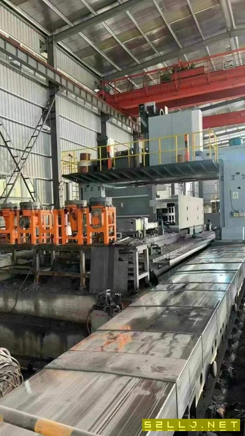 山東工廠剛剛買下海天重型12米動柱龍門，工作臺4米12.