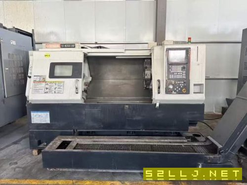 馬扎克QTN200-1000U斜身車床回轉直徑：675mm加工直徑.