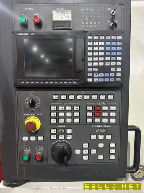 鼎豐360大型斜軌數控車床，三菱系統.12寸中空卡盤，A2.