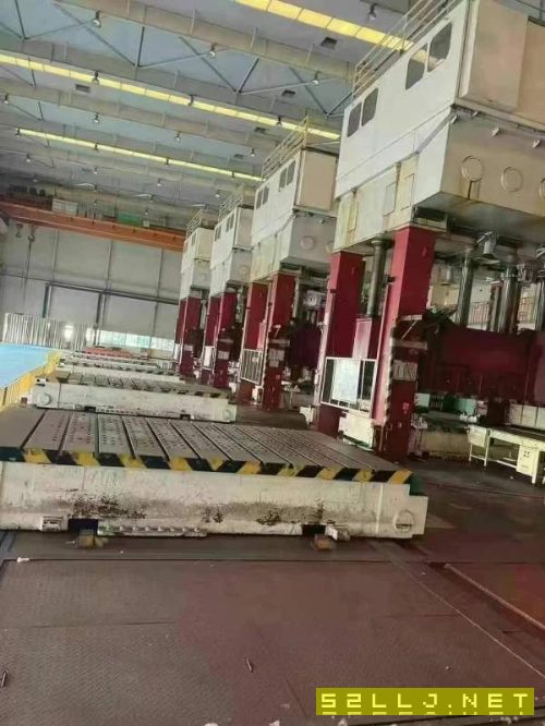合肥鍛壓1000噸壓力機滑塊行程:1300mm開口高度:2000mm.
