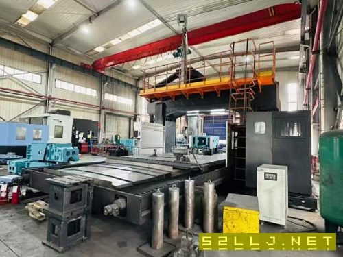 剛剛訂貨一臺3.6x6米臺灣崴立龍門加工中心，2021年出.